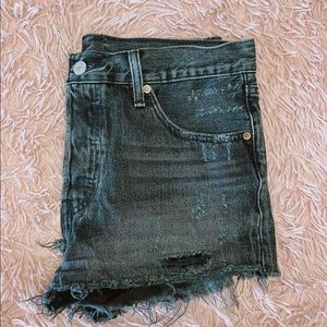 Levi’s 501 Black Jean Shorts